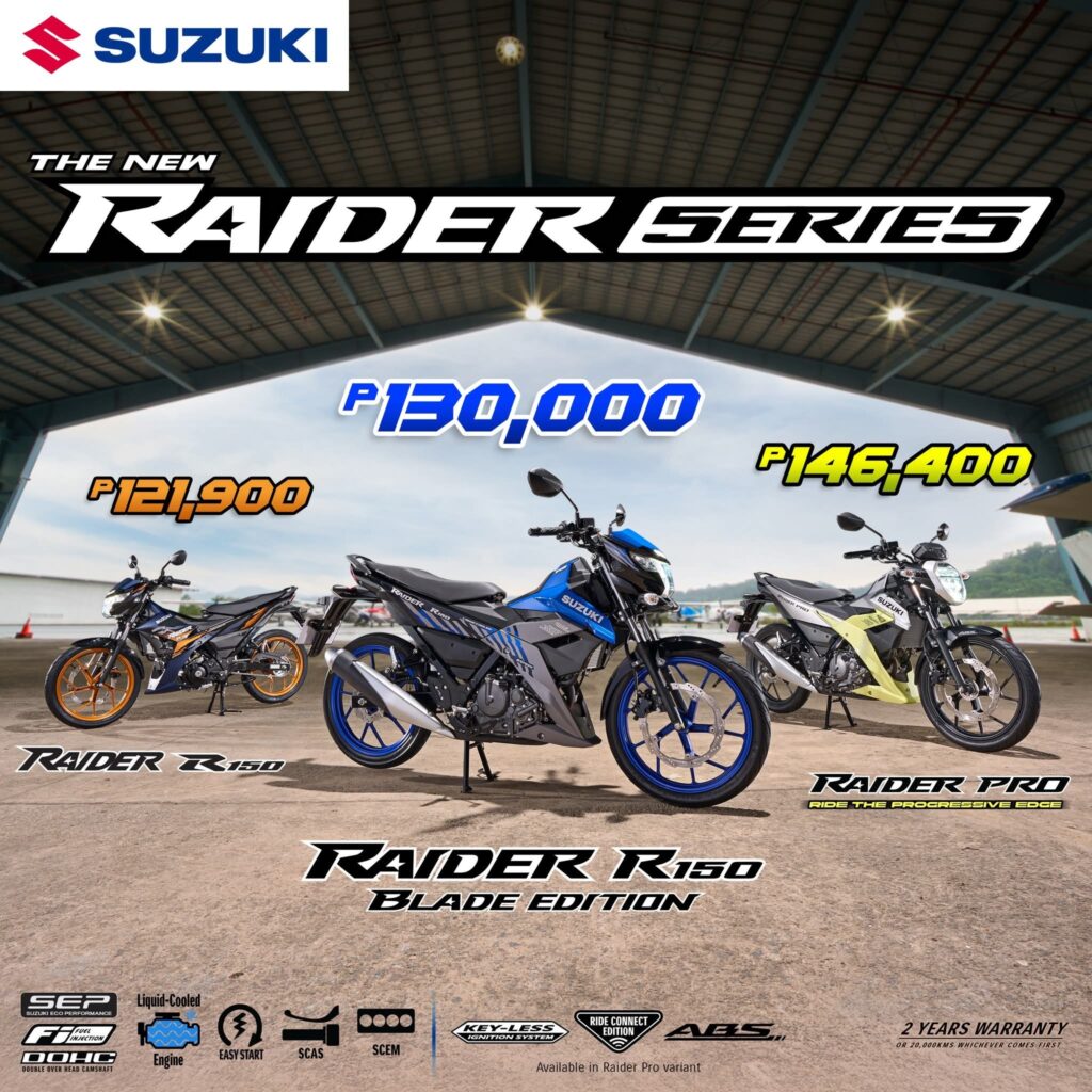 Suzuki Raider PRO รุ่นใหม่ ปะทะ Raider 150 Fi ในตำนาน – ศึกสายซิ่งที่ร้อนแรงที่สุดของ Suzuki! Suzuki Raider PRO รุ่นใหม่ ปะทะ Raider 150 Fi ในตำนาน – ศึกสายซิ่งที่ร้อนแรงที่สุดของ Suzuki!
