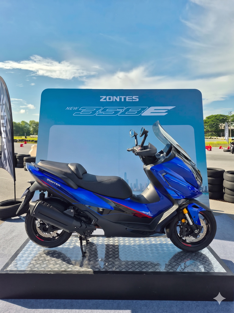 สเปกหลุด Zontes 368E (2026) บิ๊กสกู๊ตเตอร์เครื่อง 368cc ออปชันล้นคัน ขิงหน้าจอคู่แข่ง!